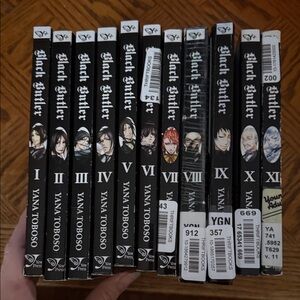 Black Butler Manga Volumes 1-11